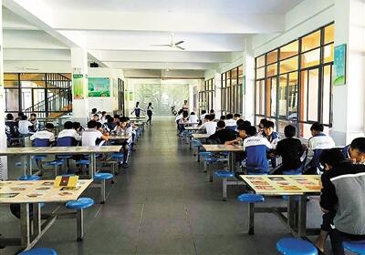 寧?？h知恩中學首家“5H示范食堂”全新面世